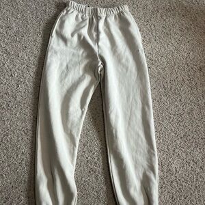 NWT Garage Cream Cuffed Sweatpants Pants